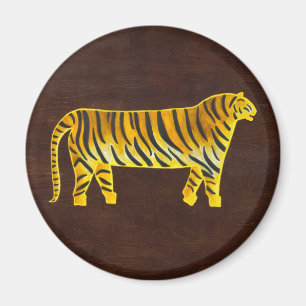 De tijger van 2009 magneet