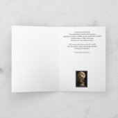 De TIJGER van Bengalen & het Wenskaart van de Maan Feestdagen Kaart (Binnen)