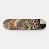 De tijger van de Japanse kunst van Ryokoku Persoonlijk Skateboard (Horizontaal)