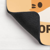 De Tijger van de klap met Persoonlijke Naam Muismat (Hoek)