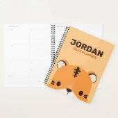 De Tijger van de klap met Persoonlijke Naam Planner (Display)
