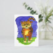 De Tijger van de tijger Briefkaart (Staand voorkant)