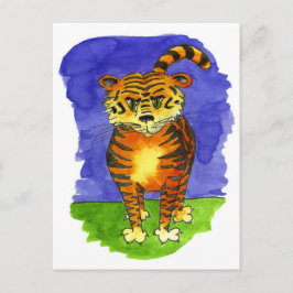 De Tijger van de tijger Briefkaart