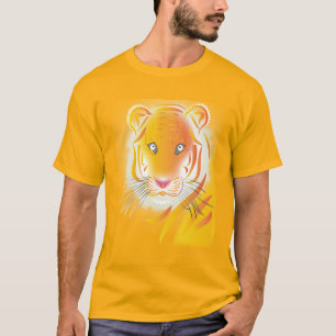 De tijger vertegenwoordigt kracht en schoonheid. t-shirt