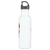 De tijger voegt enkel Naam toe Waterfles (Achterkant)