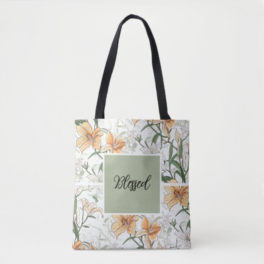 De tijgerlelies, zacht groen, Tas (Voorkant)