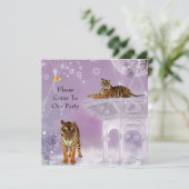 De Tijgers van de Uitnodiging van de Partij van de (Staand voorkant)