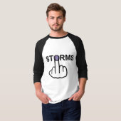 De Tik van de Stormen van de t-shirt (Voorkant volledig)