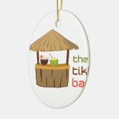 De Tiki Bar Keramisch Ornament (Links)