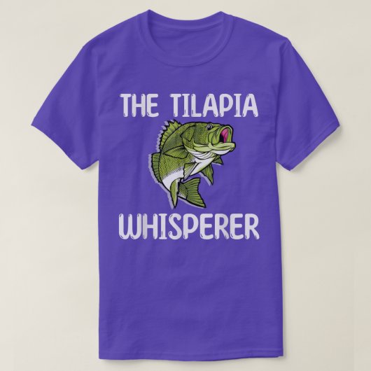 De Tilapia Whisperer Fish Outfit Love Freshwater T-shirt (Design voorkant)