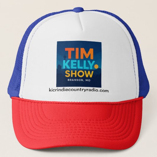 De Tim Kelly Show Hoed Trucker Pet (Voorkant)