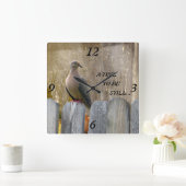 De Timeless Dove. Vierkante Klok (Huis)
