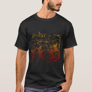 De Timeline A Ha Band Langarm T-shirt