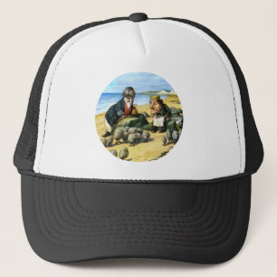De Timmerman en de Walrus beschouwen Oesters Trucker Pet