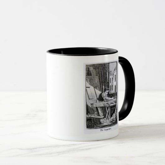 De timmerman mok (Voorkant rechts)