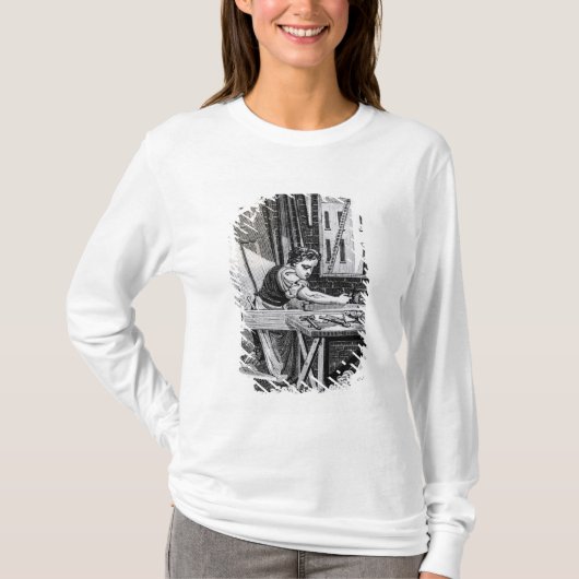 De timmerman t-shirt (Voorkant)