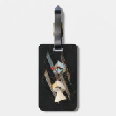 De Timmons Kite Bagagelabel (Achterkant verticaal)