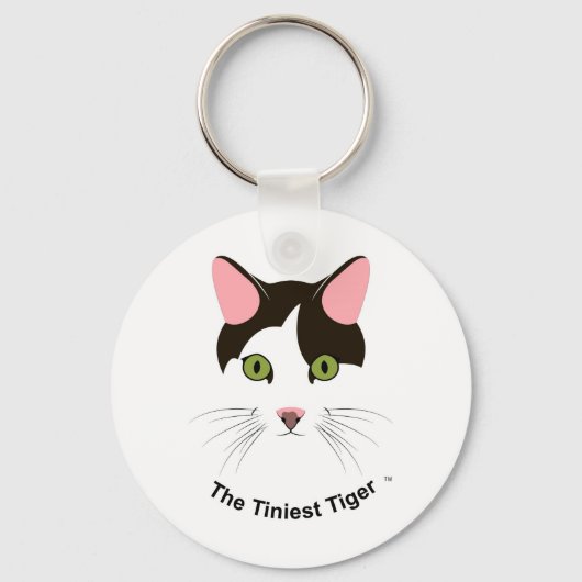 De Tiniest Tiger Logo Sleutelhanger (Voorkant)