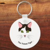 De Tiniest Tiger Logo Sleutelhanger (Voorkant)