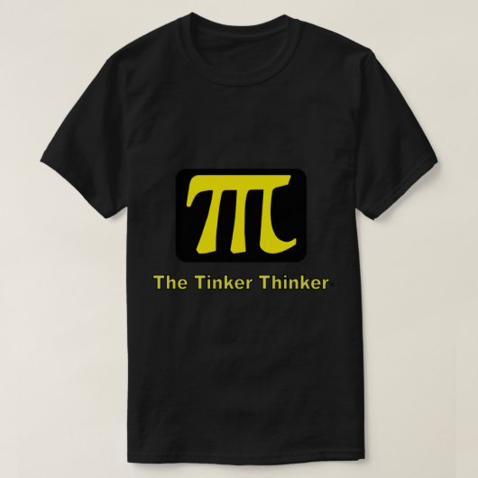 De Tinker Thinker Brand T-Shirt.png T-shirt (Design voorkant)