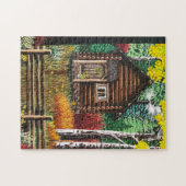 De tiny Cabin Puzzle Legpuzzel (Horizontaal)