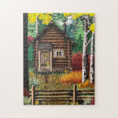De tiny Cabin Puzzle Legpuzzel (Verticaal)