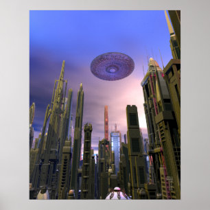 De tippende Druk van de Kunst van Versie van de Poster