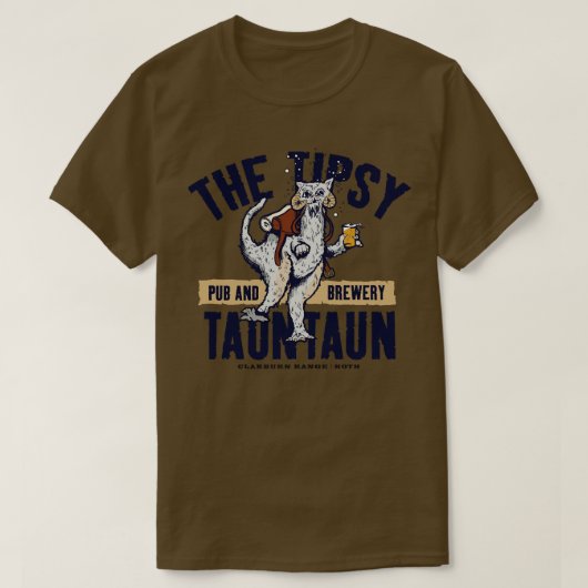 De Tipsy Tauntaun T-shirt (Design voorkant)
