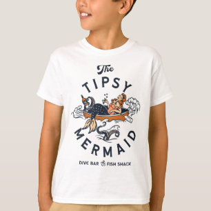 De Tipsy Zeemeermin Duikbar & Fish Shack T-shirt