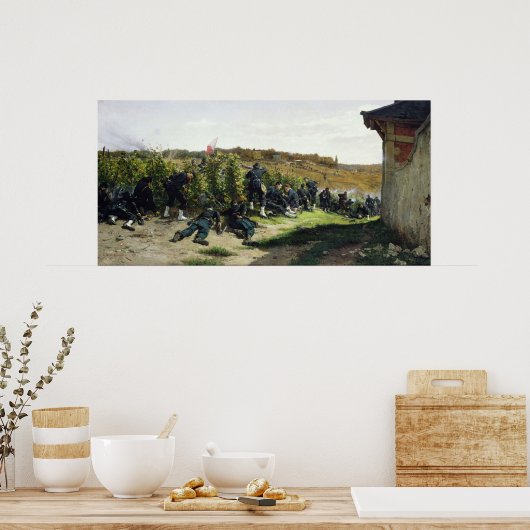 De Tirailleurs de la Seine Poster (Keuken)