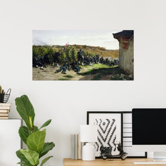 De Tirailleurs de la Seine Poster (Thuiskantoor)