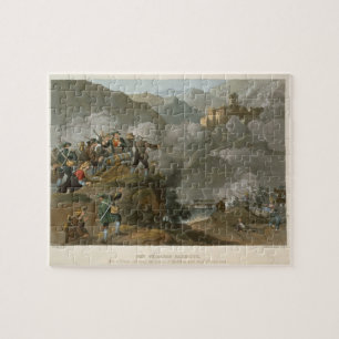 De Tirolese patriotten die de vesting van Kuf vorm Legpuzzel