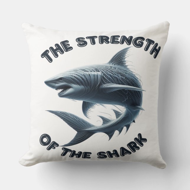 De Titan van de Oceaan Kussen (Voorkant)