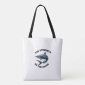 De Titan van de Oceaan Tote Bag (Achterkant)
