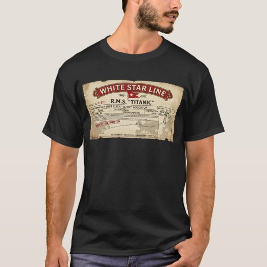 De "Titanic Maidentrip" Instapass T-shirt (Voorkant)