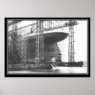 De Titanic reeks Poster Titanic Launch