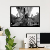 De Titanic-reeks Poster Titanic Propellers (Thuiskantoor)