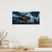 De Titanic skelen, werken Poster (Keuken)