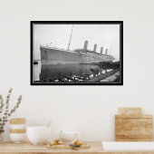 De titanische reeks van de Titanic Unbeschilderd F Poster (Keuken)