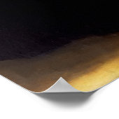 De titel van Sint-John de Baptist door Caravaggio Poster (Hoek)