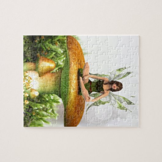 De Toadstool Fairy Legpuzzel (Horizontaal)