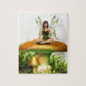 De Toadstool Fairy Legpuzzel (Verticaal)