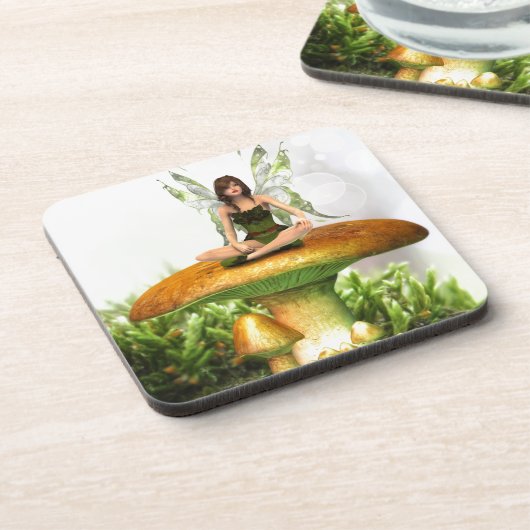 De Toadstool Fairy Onderzetter (Linkerzijde)