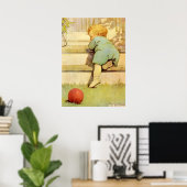 De Toddling Baby Boy Poster (Thuiskantoor)