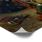 De toegang van de kruisvaarders tot Constantinopel Poster (Hoek)