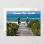 De Toegang van het strand - Briefkaart (Voorkant / Achterkant)