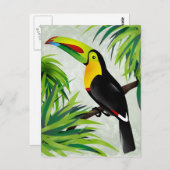 De Toekan van het oerwoud Briefkaart (Voorkant / Achterkant)
