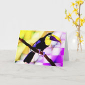 De toekan van Toco Kaart (Gele Bloem)