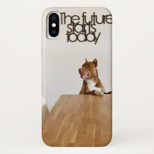 "De toekomst begint vandaag – Schattig hondenontwe Case-Mate iPhone Case