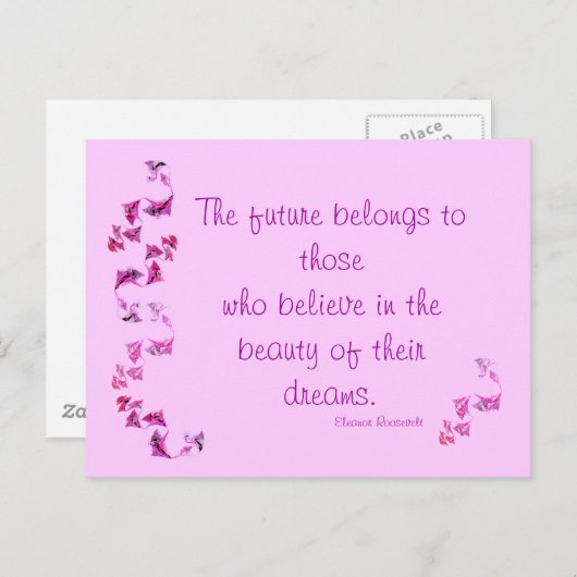 De toekomst briefkaart (Voorkant / Achterkant)